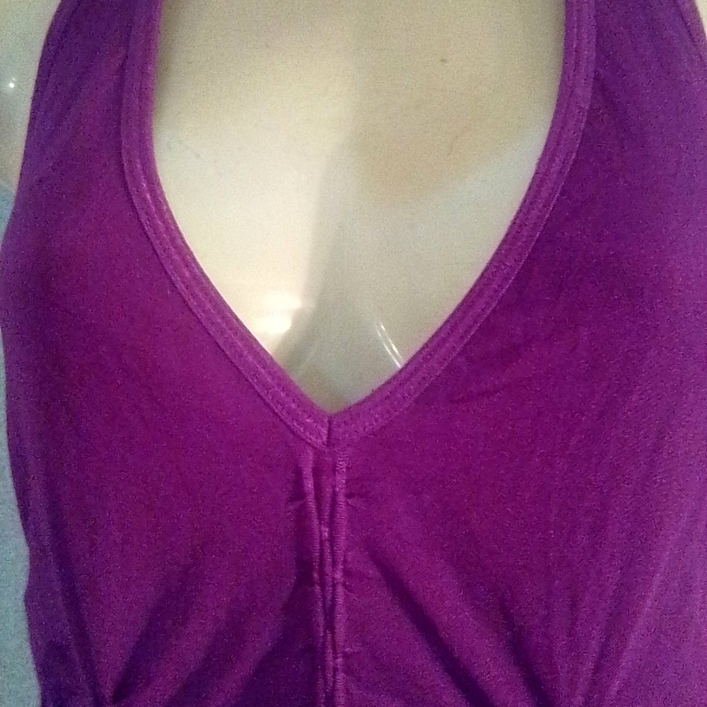 BeBe halter tubular w/ shirt. New w/ tags - Picture 3 of 10